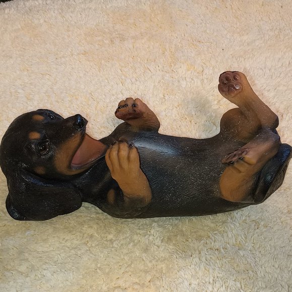 EUC ~ Dachshund Puppy Wine Bottle Holder - Picture 2 of 4